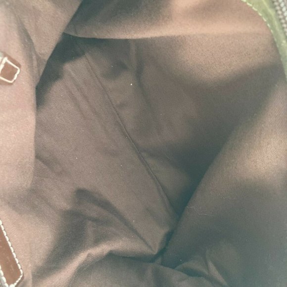 Levenger Suede Leather Dark Brown Shoulder Hand ba - Picture 9 of 10